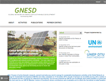 Tablet Screenshot of gnesd.org